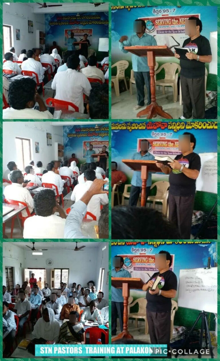 Pastors Study in Remote Indian Villages
